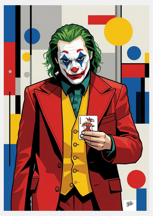 Affiche pop art surrealiste, decoration murale creative