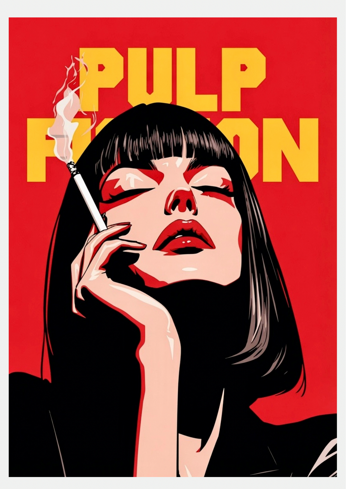 Affiche cinema pop art, decoration murale cinephile