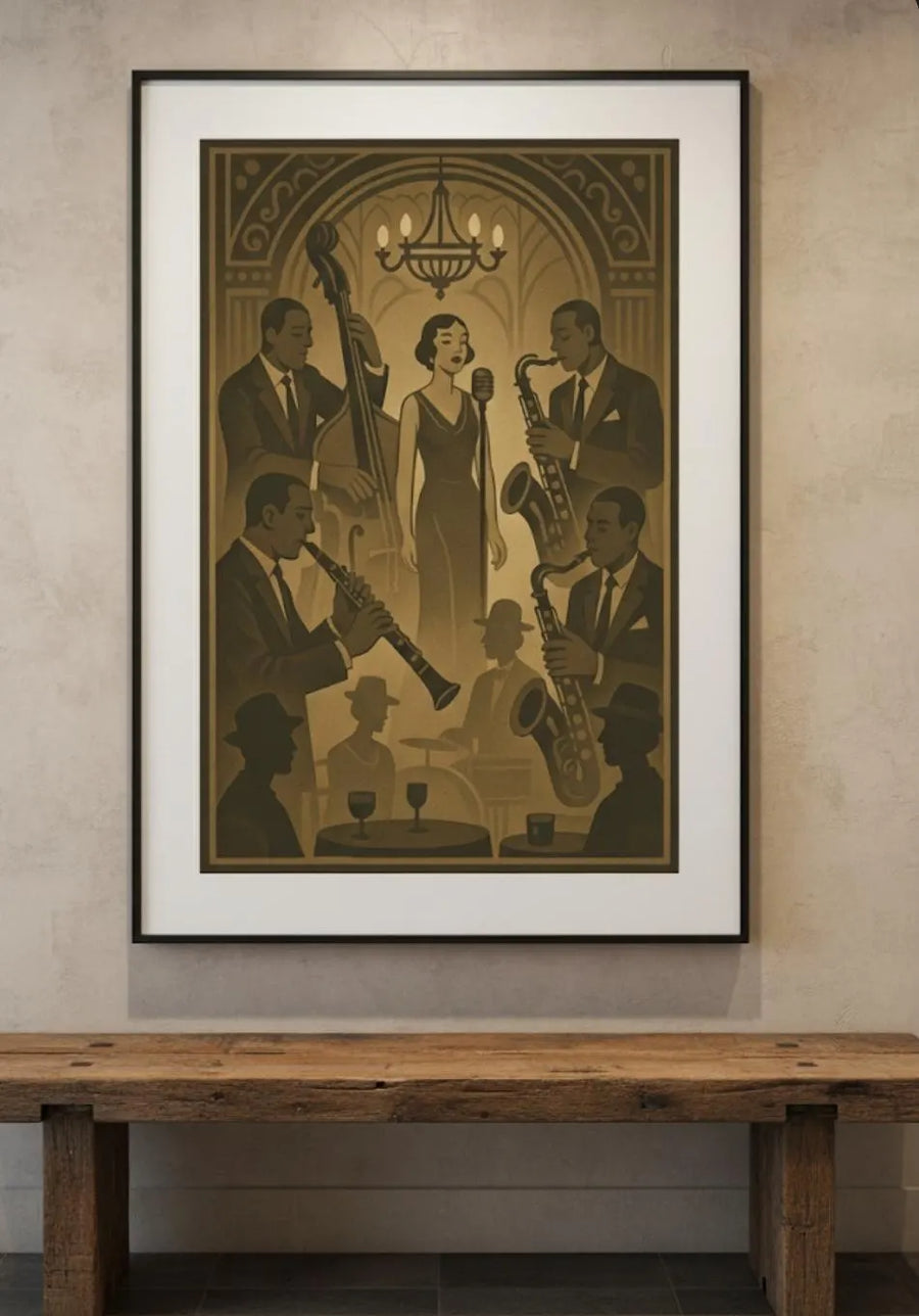Affiche John Coltrane Quintet – Concert Jazz Tokyo