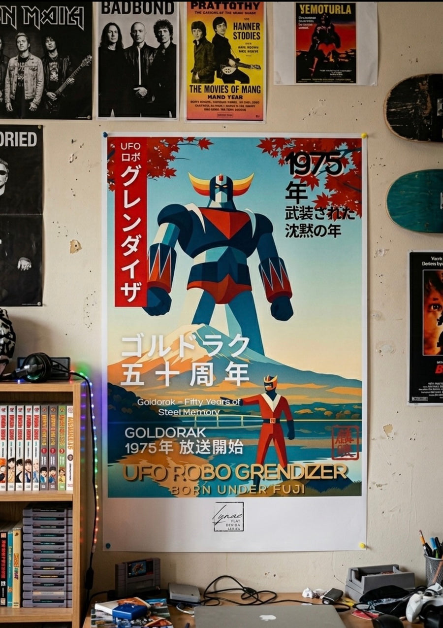 Space Adventure Cobra – Affiche Vintage Anime Japonais 1982
