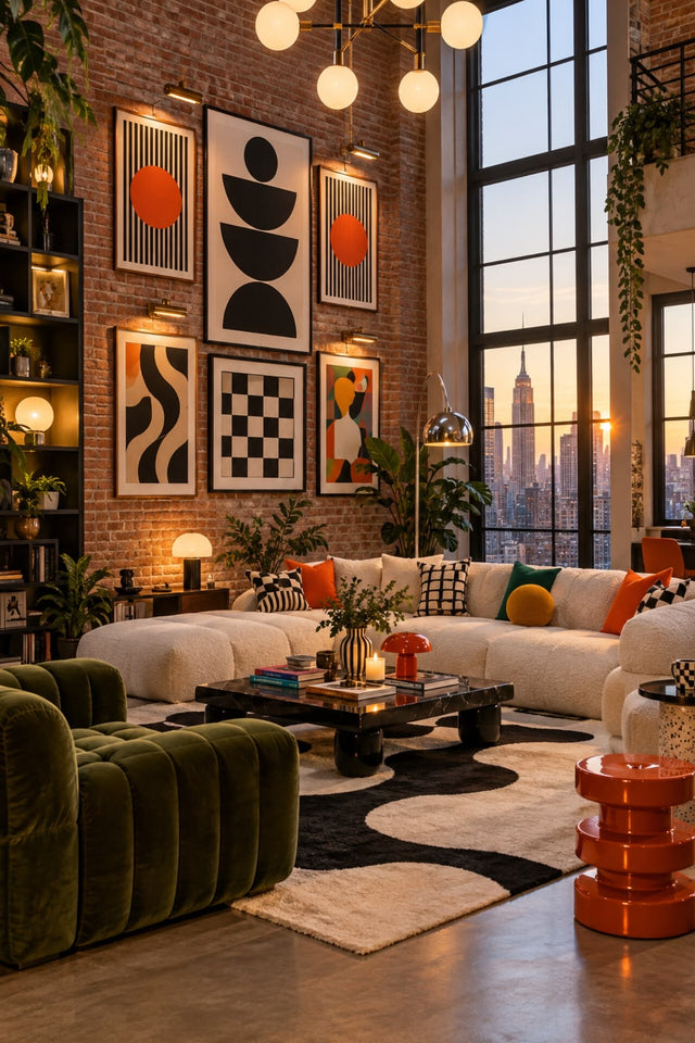 Loft Brique & Géométrie