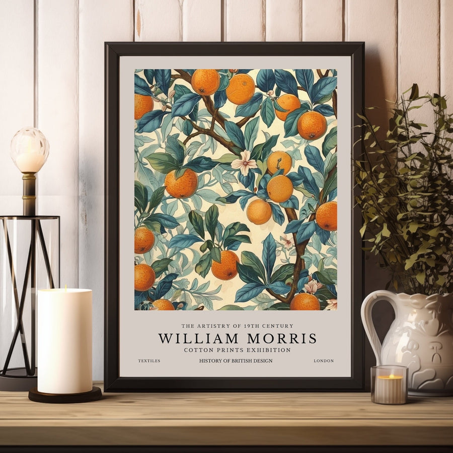 Affiche William Morris – Chien Cotton Prints
