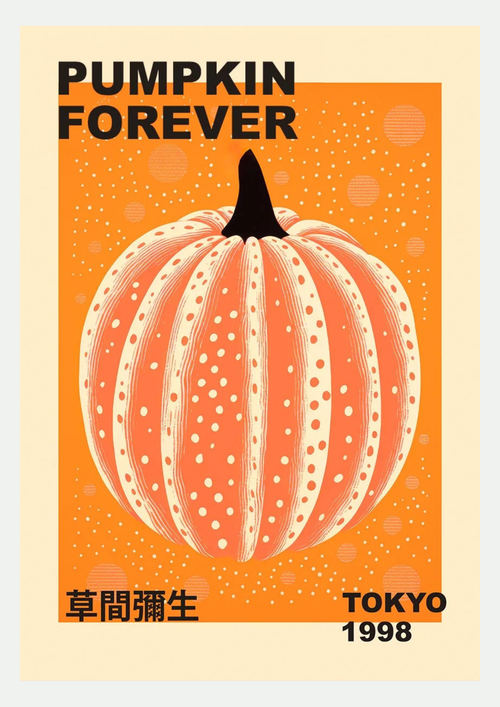 Pumpkin Forever — Yayoi Kusama, Tokyo 1998