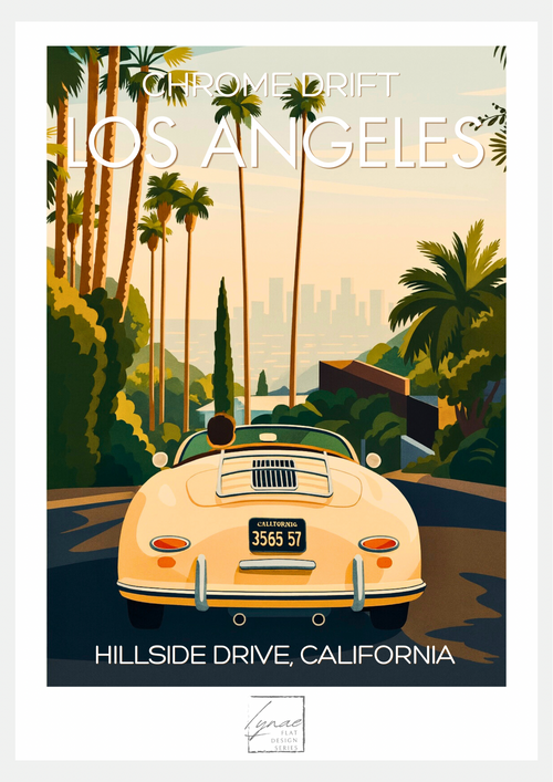 Chrome Drift Los Angeles — Hillside Drive, California
