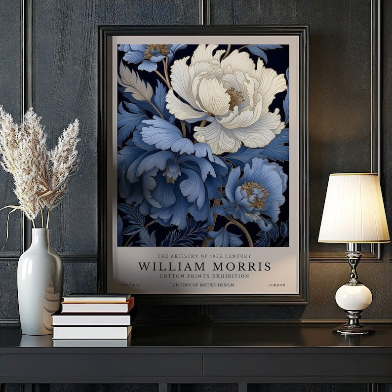 Affiche William Morris – Chien Cotton Prints