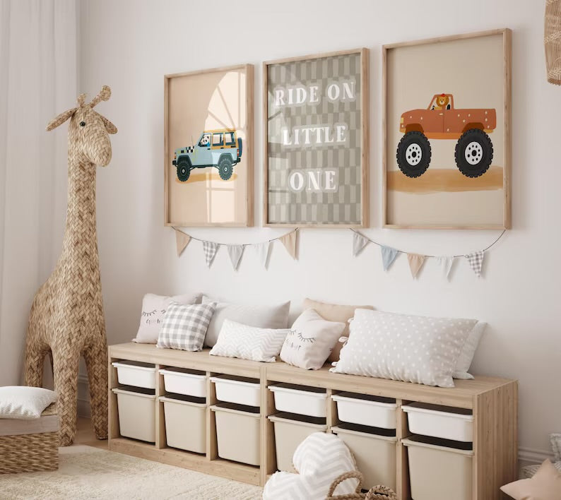 Dix Chats Noirs – Affiche Illustration Enfant