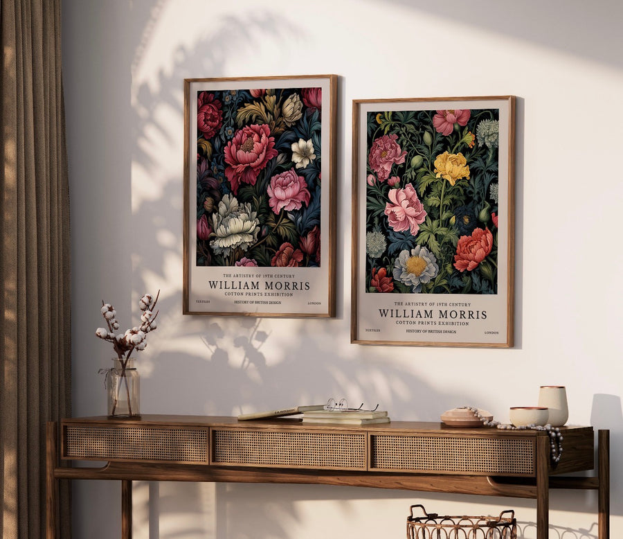 Affiche William Morris – Chien Cotton Prints